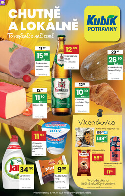 Kubík potraviny letáky