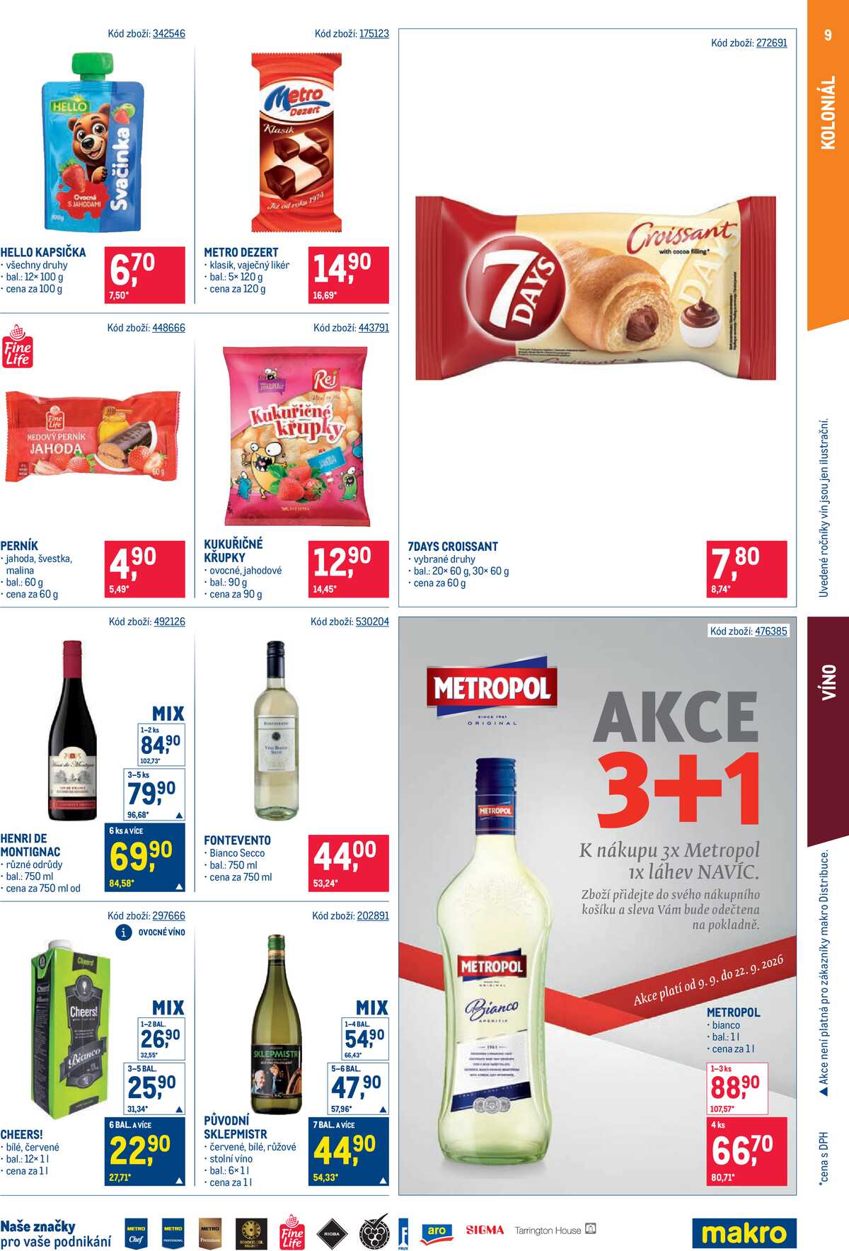 MAKRO Maloobchod od 9.9. do 22.9.2026 strana 9