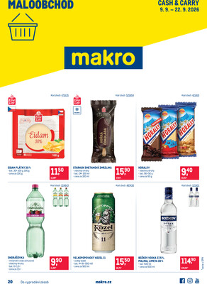 MAKRO Maloobchod od 9.9. do 22.9.2026