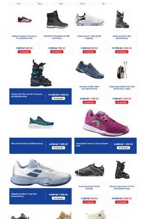 Intersport Boty - 10. 9. 2026