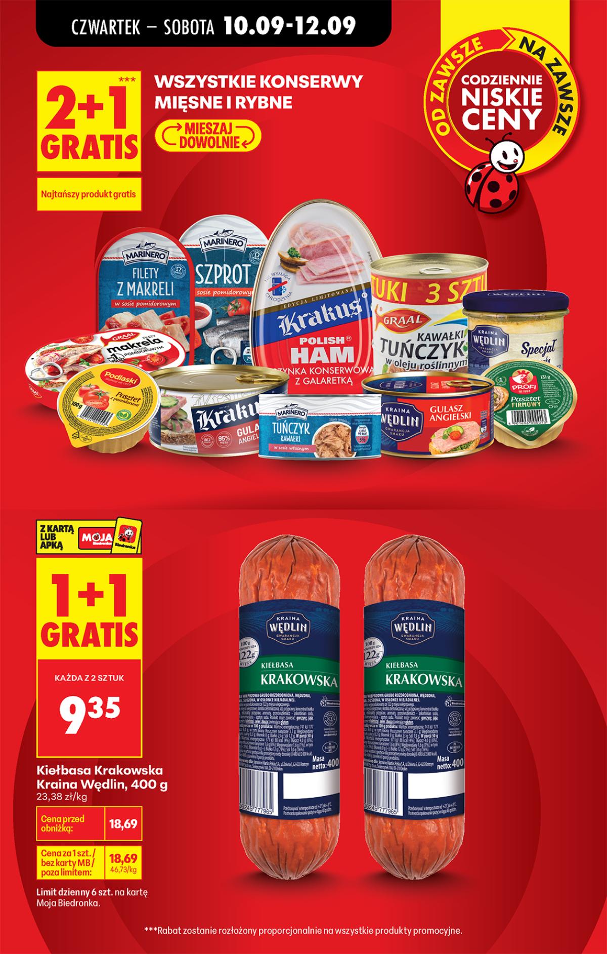 Leták Biedronka Polsko 10.9.-16.9.2026 strana 9