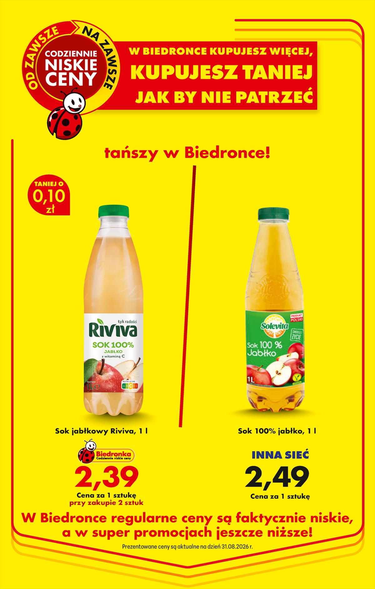 Leták Biedronka Polsko 10.9.-16.9.2026 strana 22