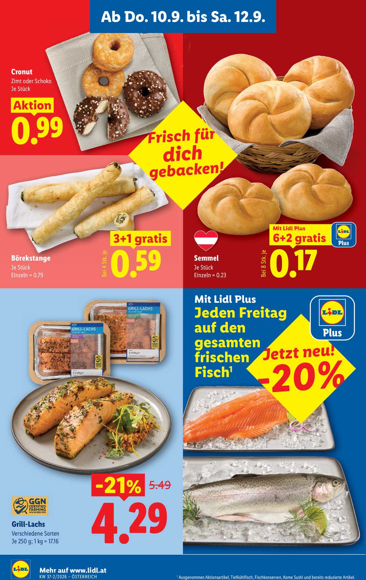 Leták Lidl Rakousko 10.9.-16.9.2026 strana 6