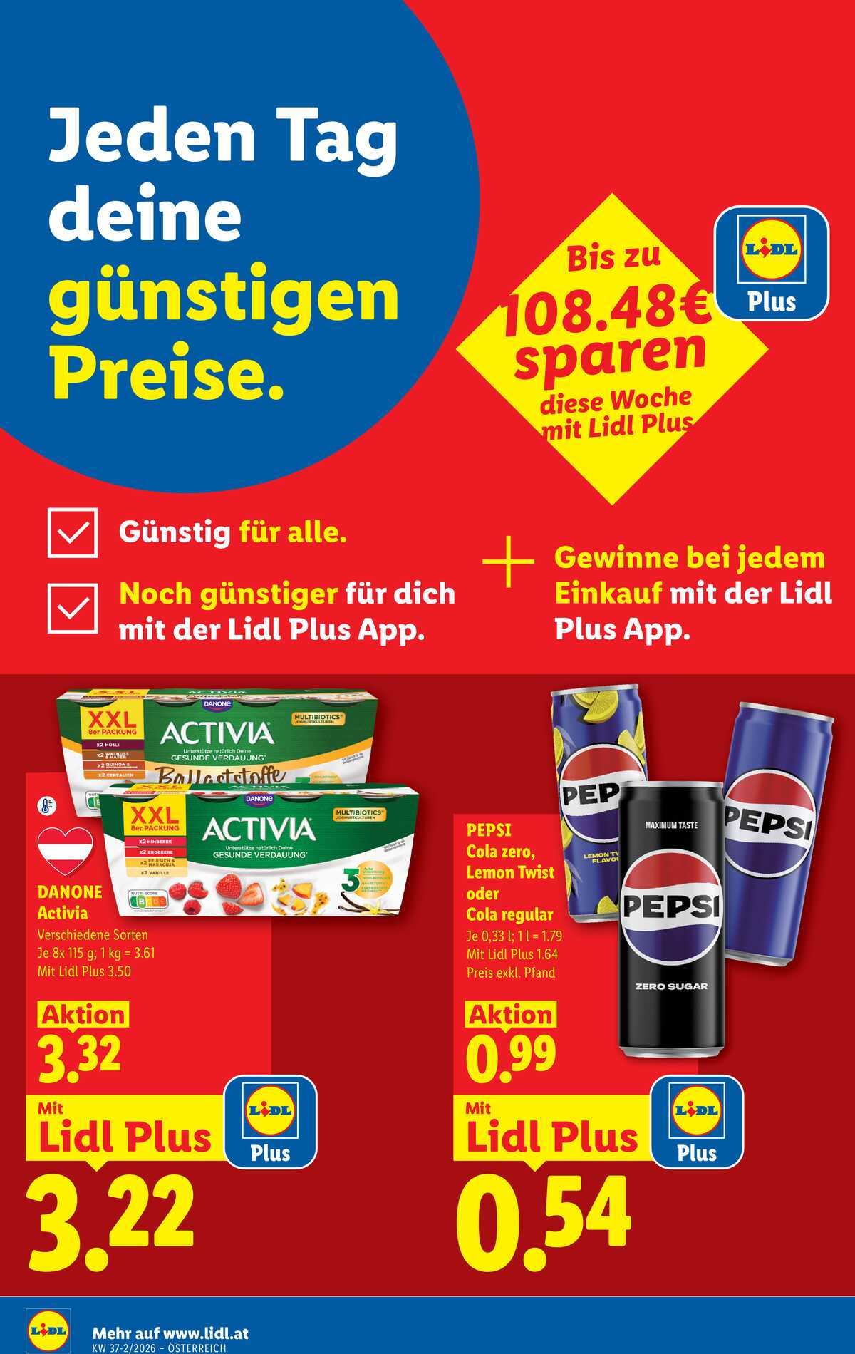 Leták Lidl Rakousko 10.9.-16.9.2026 strana 8