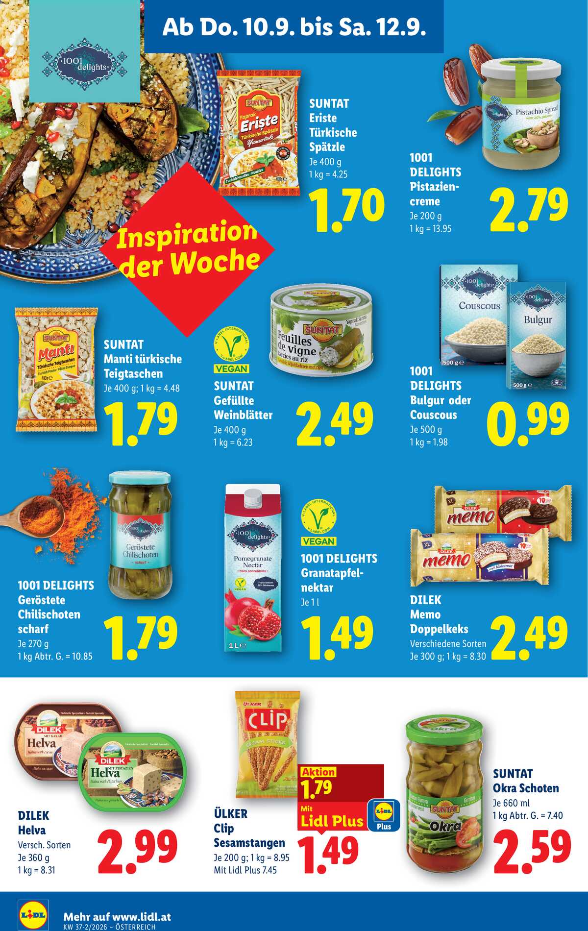 Leták Lidl Rakousko 10.9.-16.9.2026 strana 16