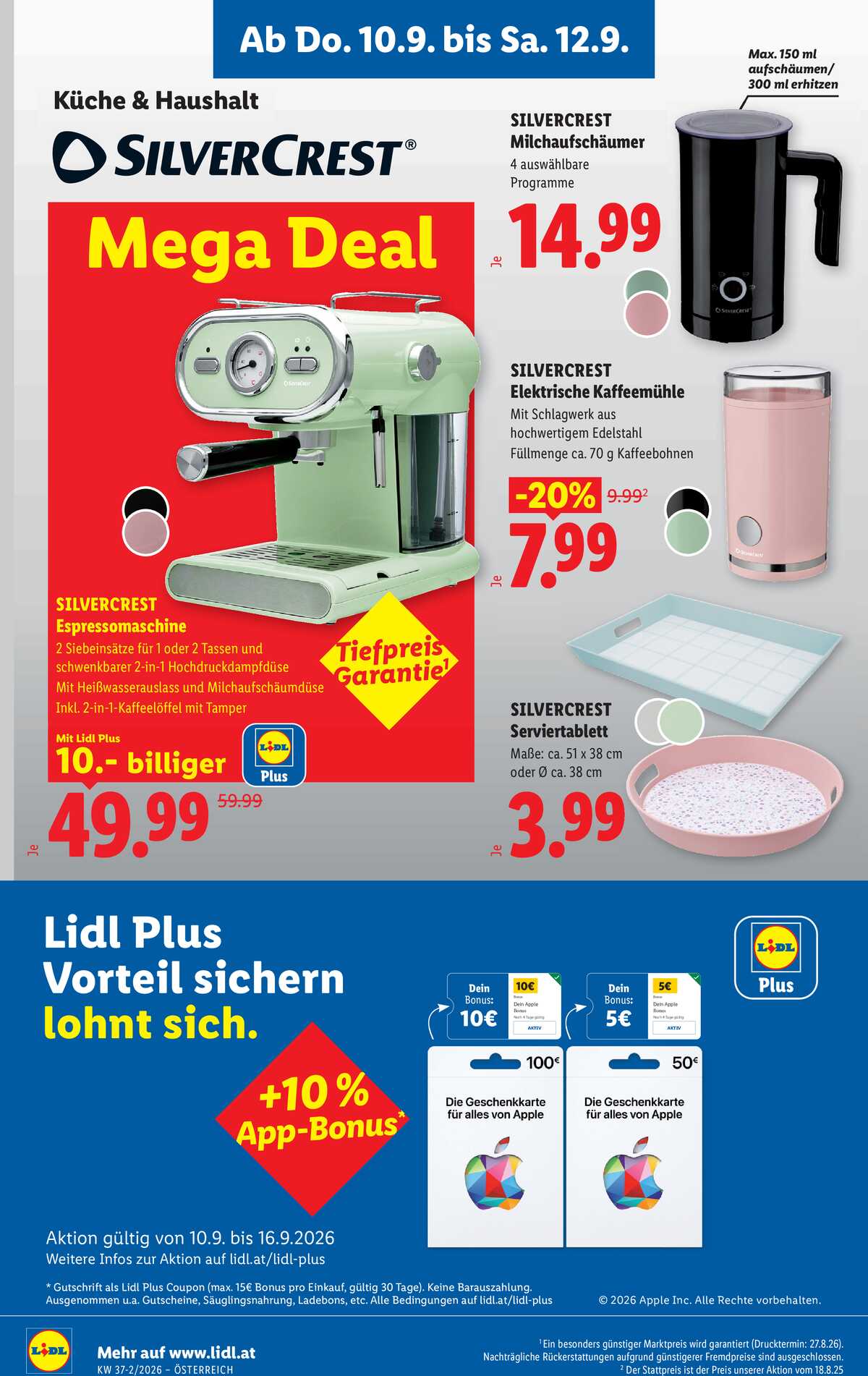 Leták Lidl Rakousko 10.9.-16.9.2026 strana 26