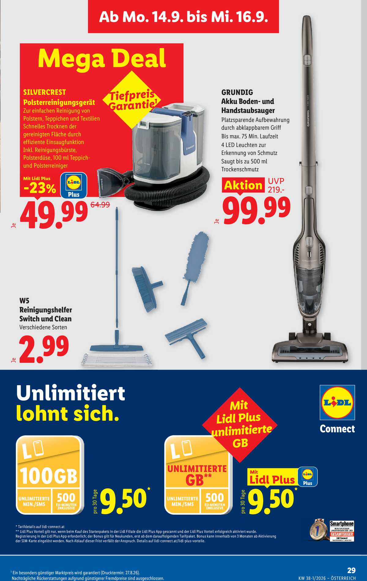 Leták Lidl Rakousko 10.9.-16.9.2026 strana 36