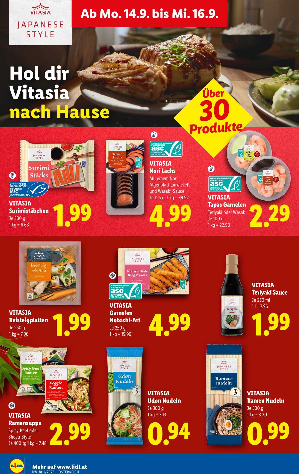 Leták Lidl Rakousko 10.9.-16.9.2026 strana 47