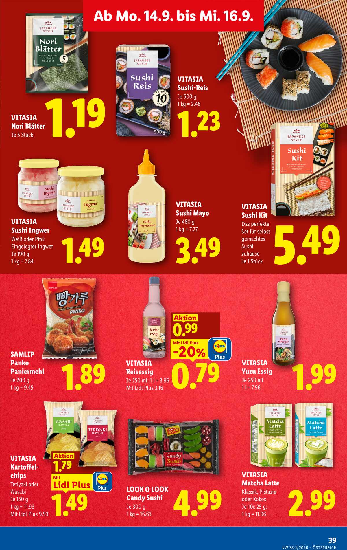 Leták Lidl Rakousko 10.9.-16.9.2026 strana 48
