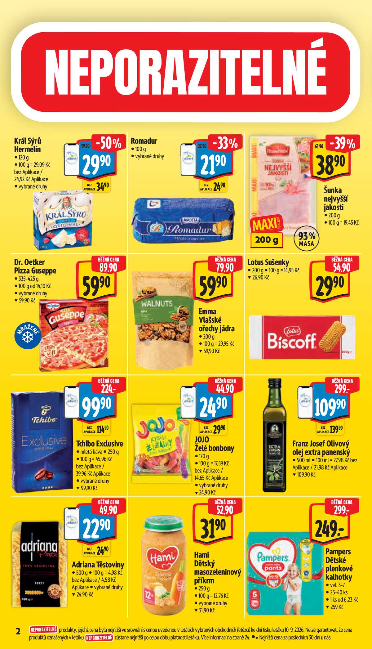 Albert Supermarket od 16.9. do 22.9.2026 strana 2