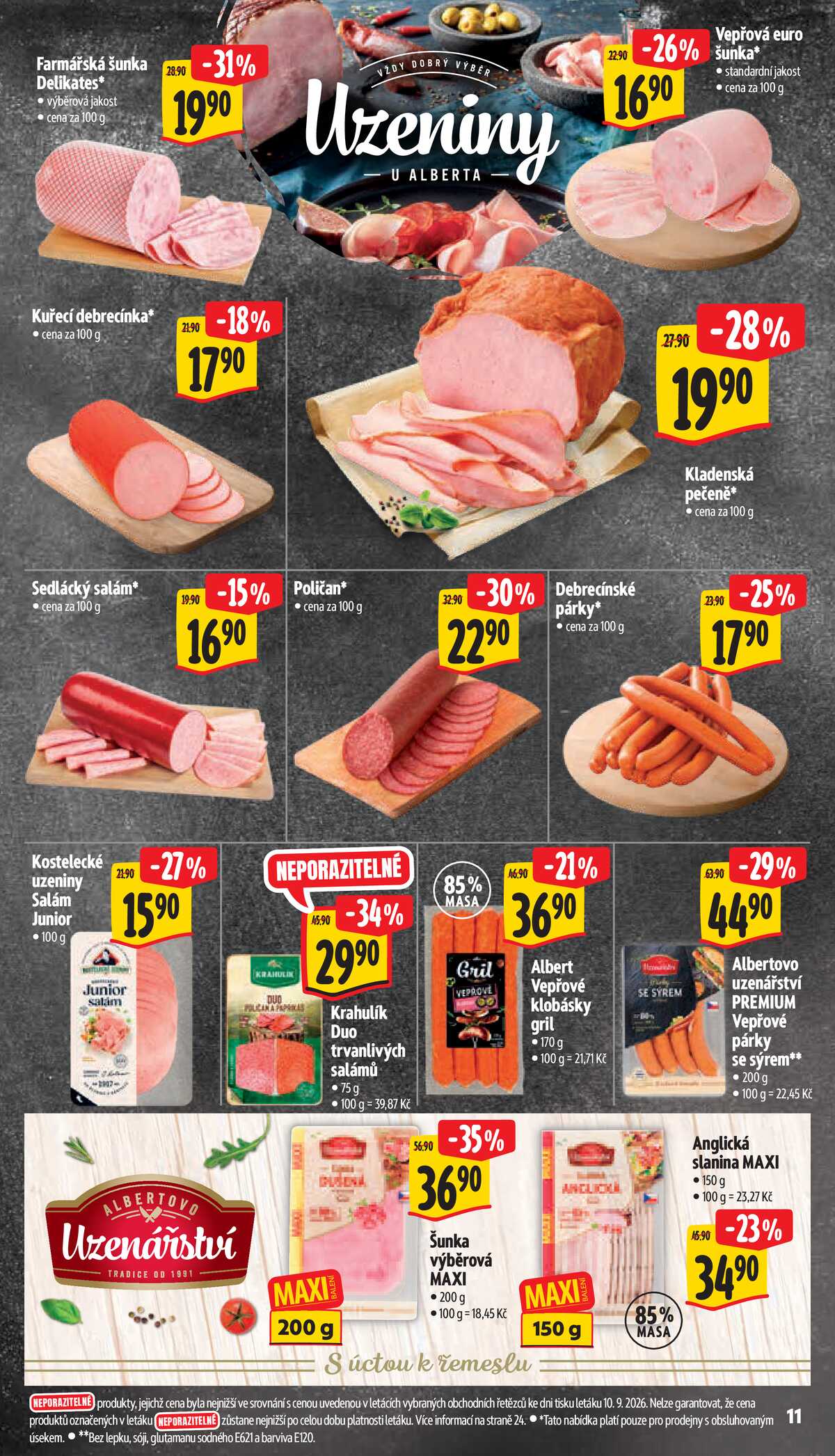 Albert Supermarket od 16.9. do 22.9.2026 strana 15