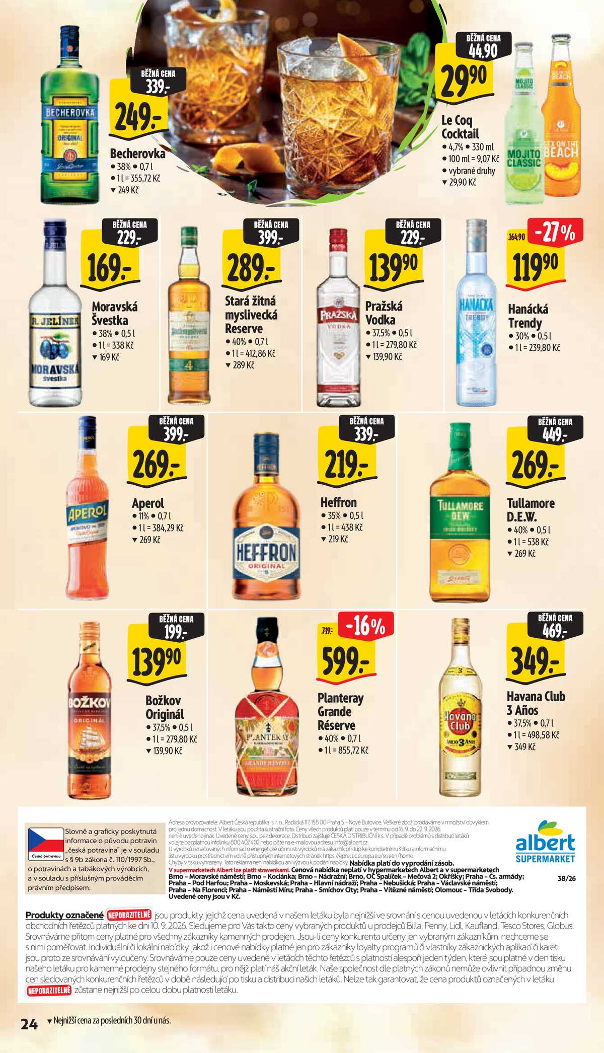 Albert Supermarket od 16.9. do 22.9.2026 strana 28