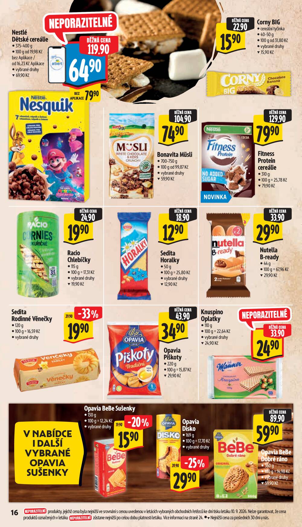 Albert Supermarket Jihomoravský od 16.9. do 22.9.2026