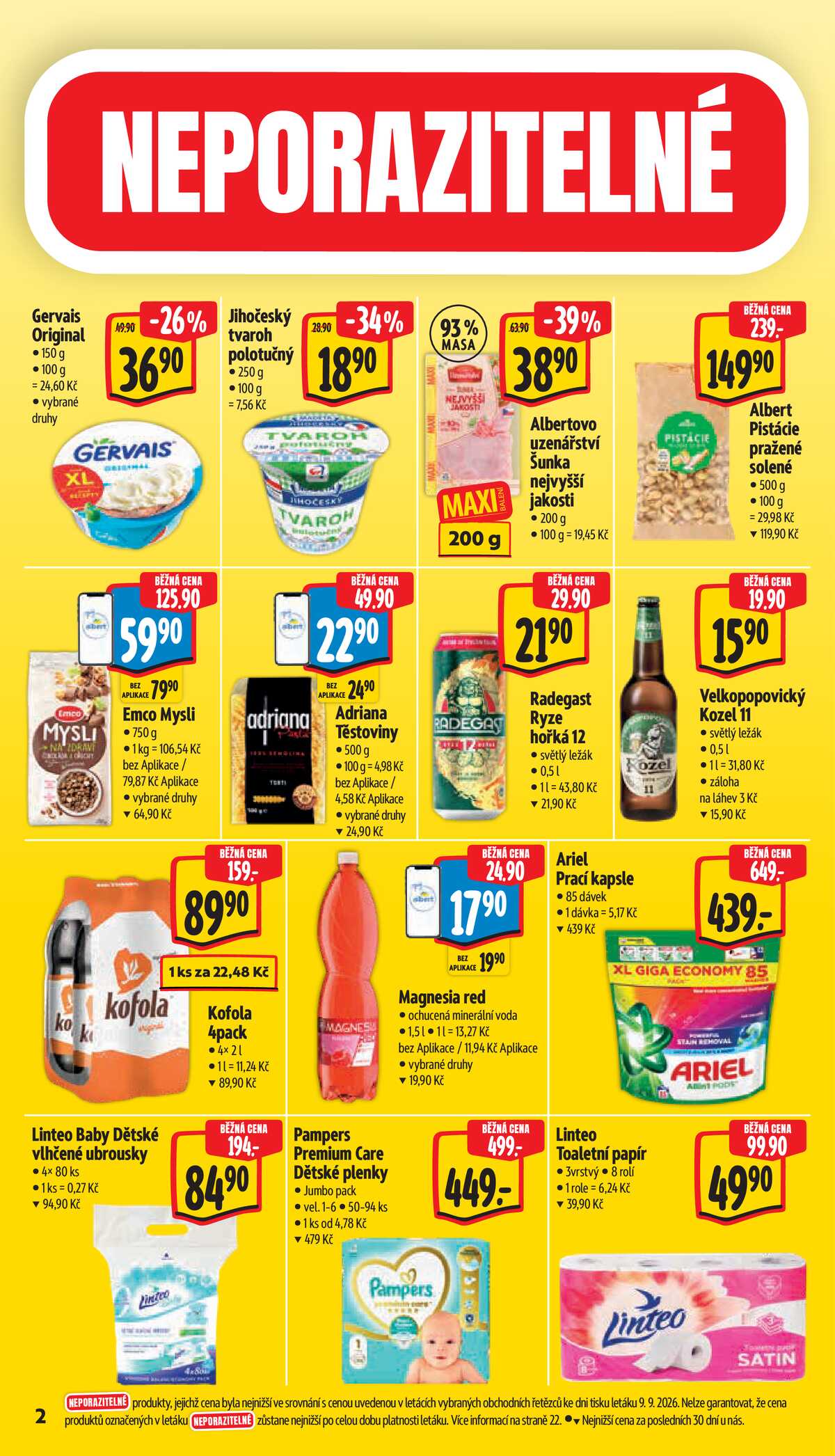 Albert  Hypermarket od 16.9. do 22.9.2026 strana 2