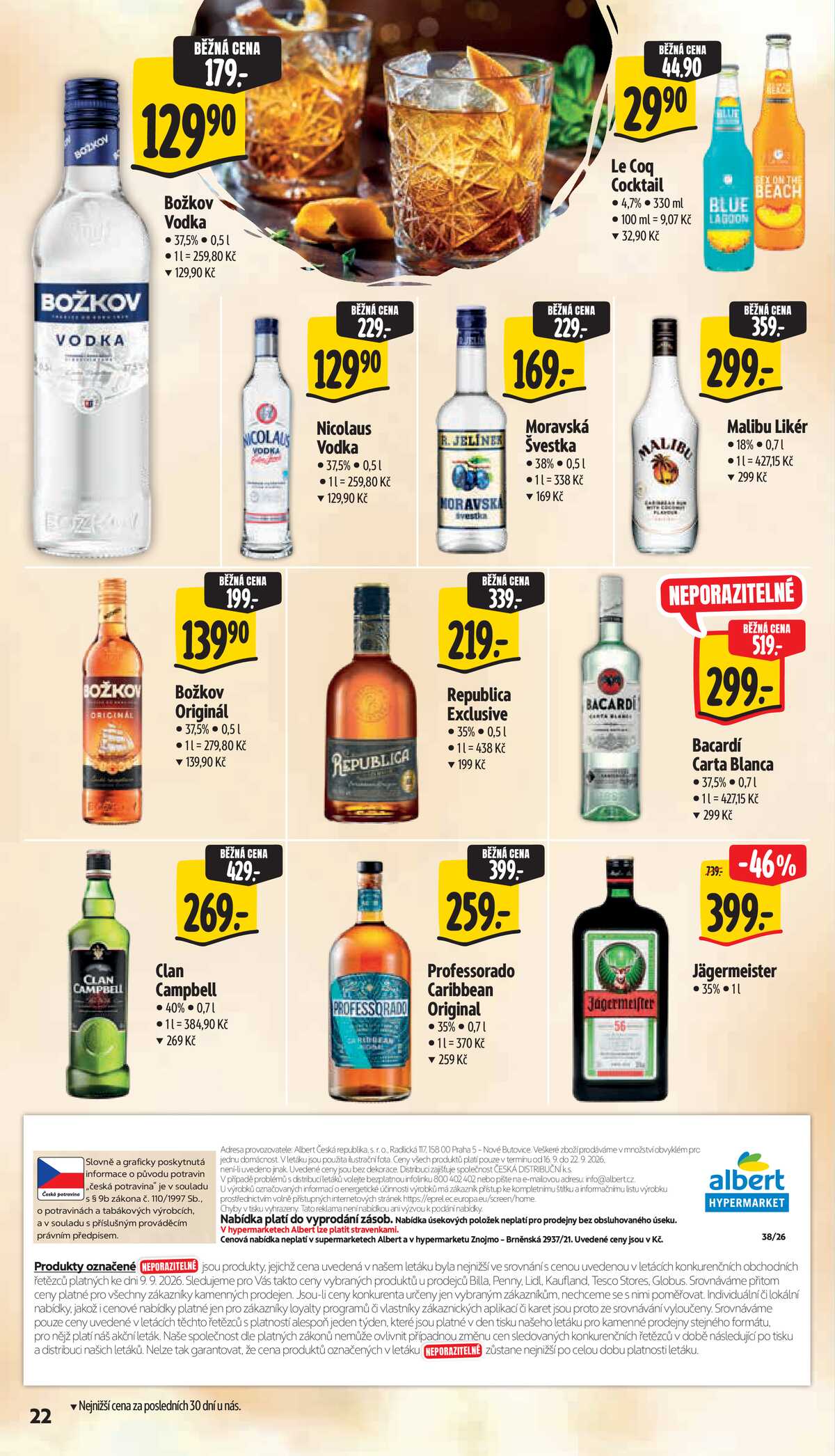 Albert  Hypermarket od 16.9. do 22.9.2026 strana 26