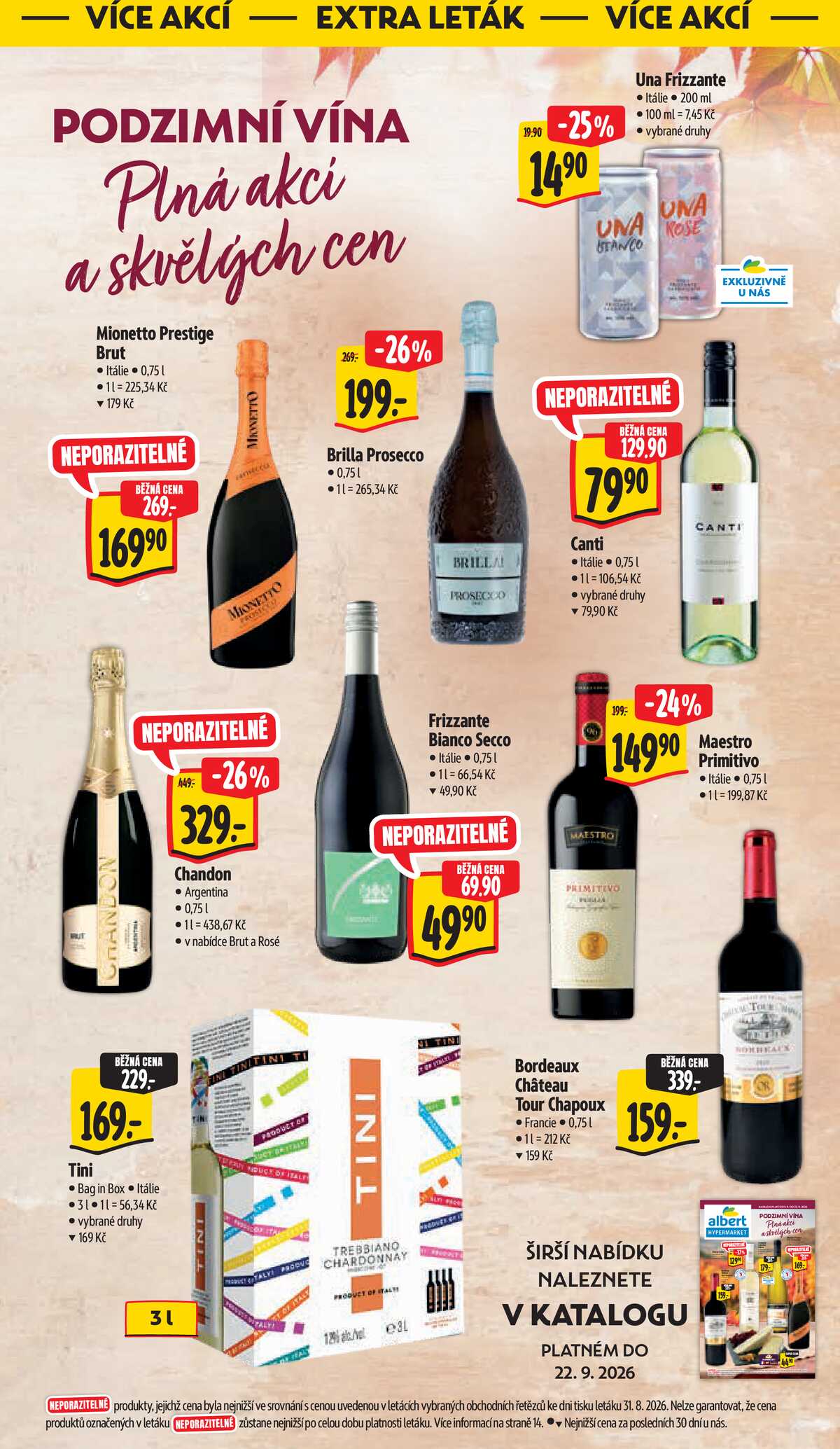 Albert  Hypermarket od 16.9. do 22.9.2026 strana 42