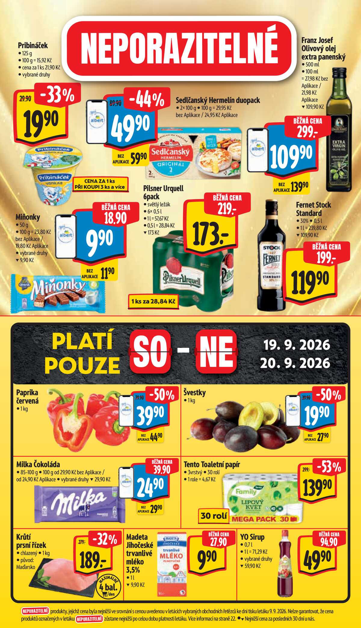 Albert  Hypermarket od 16.9. do 22.9.2026 strana 55