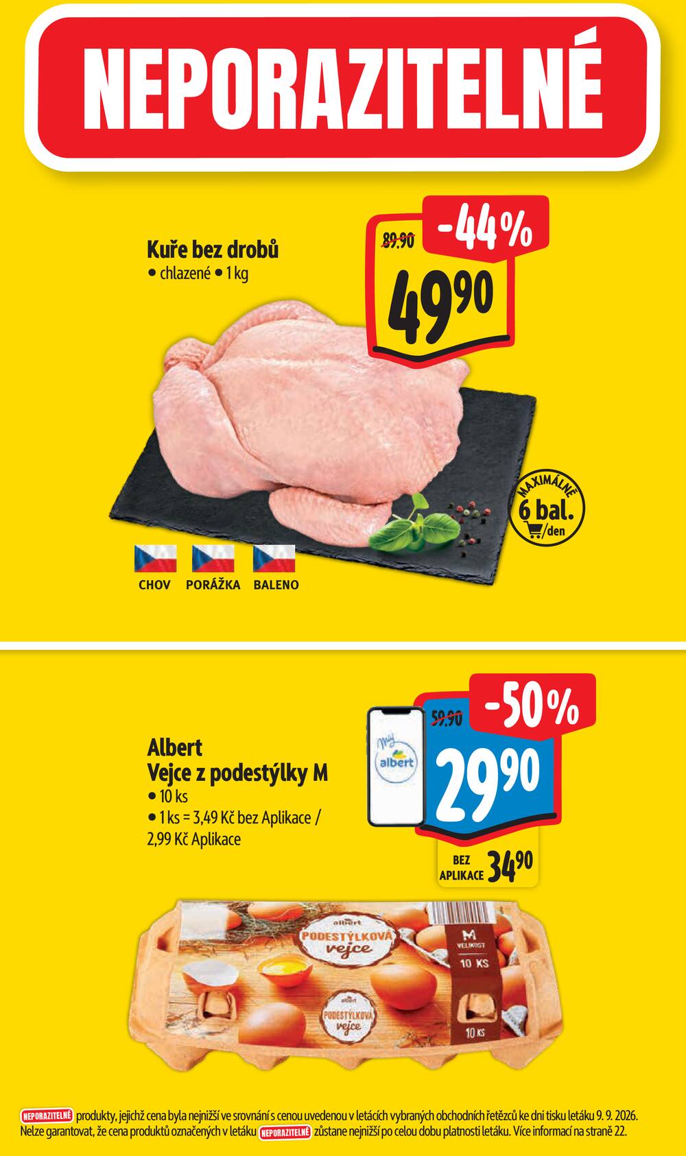 Albert Hypermarket Jihomoravský od 16.9. do 22.9.2026