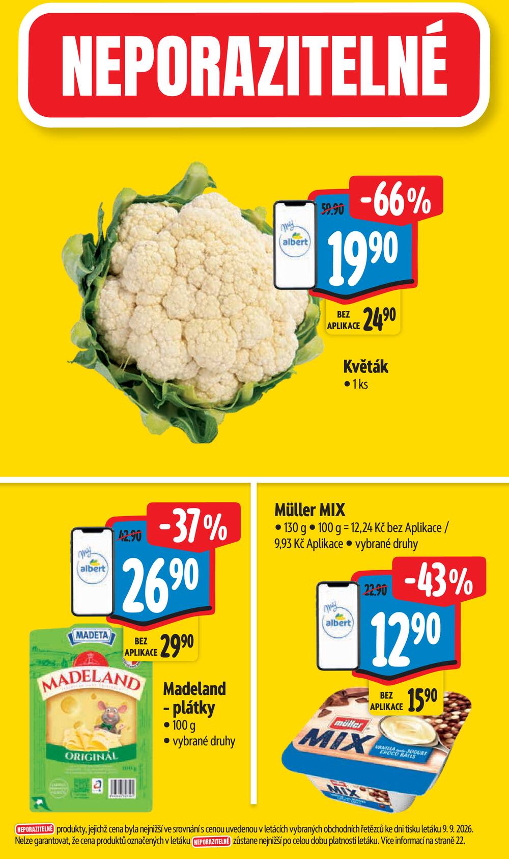 Albert Hypermarket Jihomoravský od 16.9. do 22.9.2026