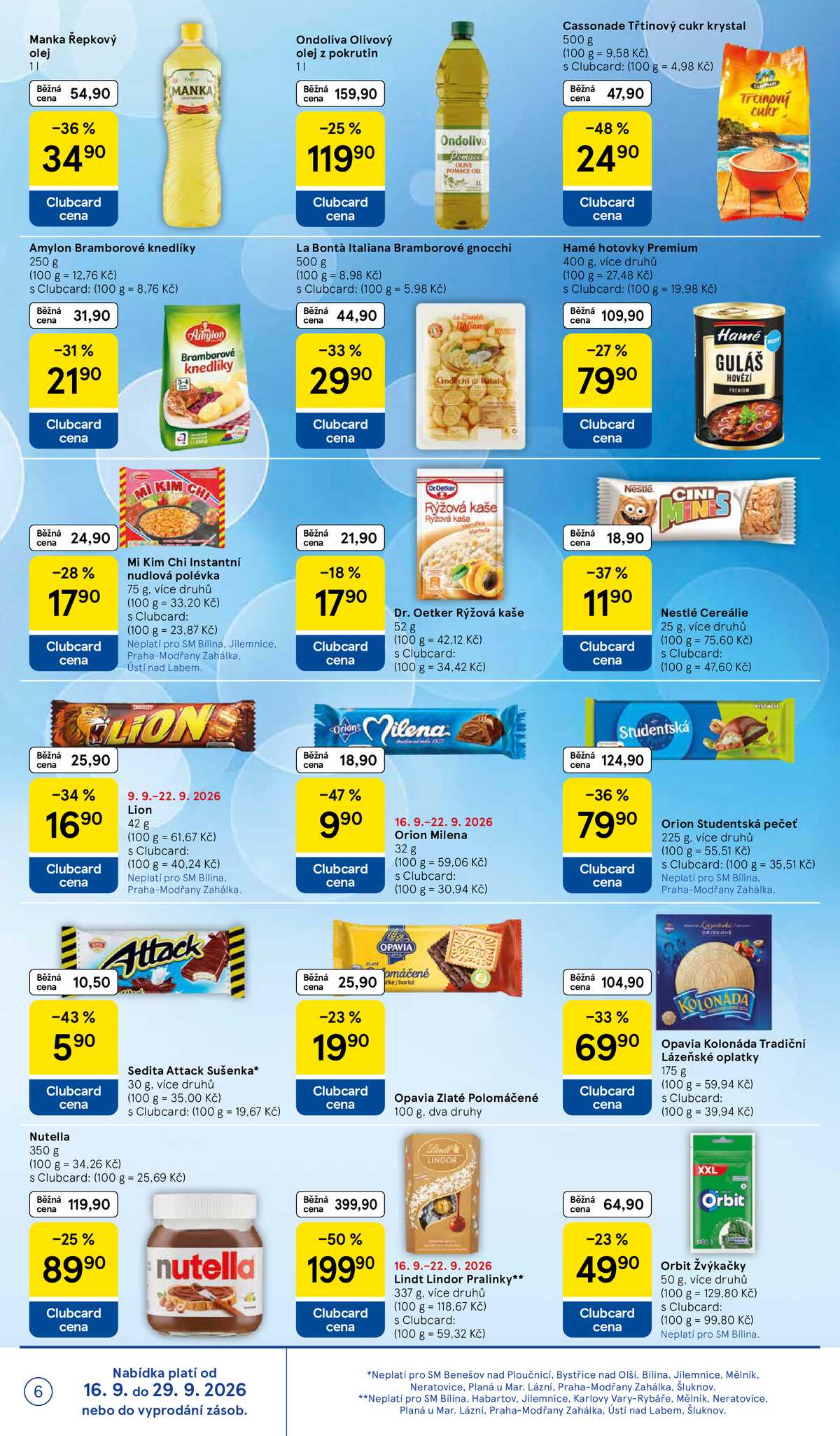 Tesco supermarkety od 16.9. do 22.9.2026 strana 6
