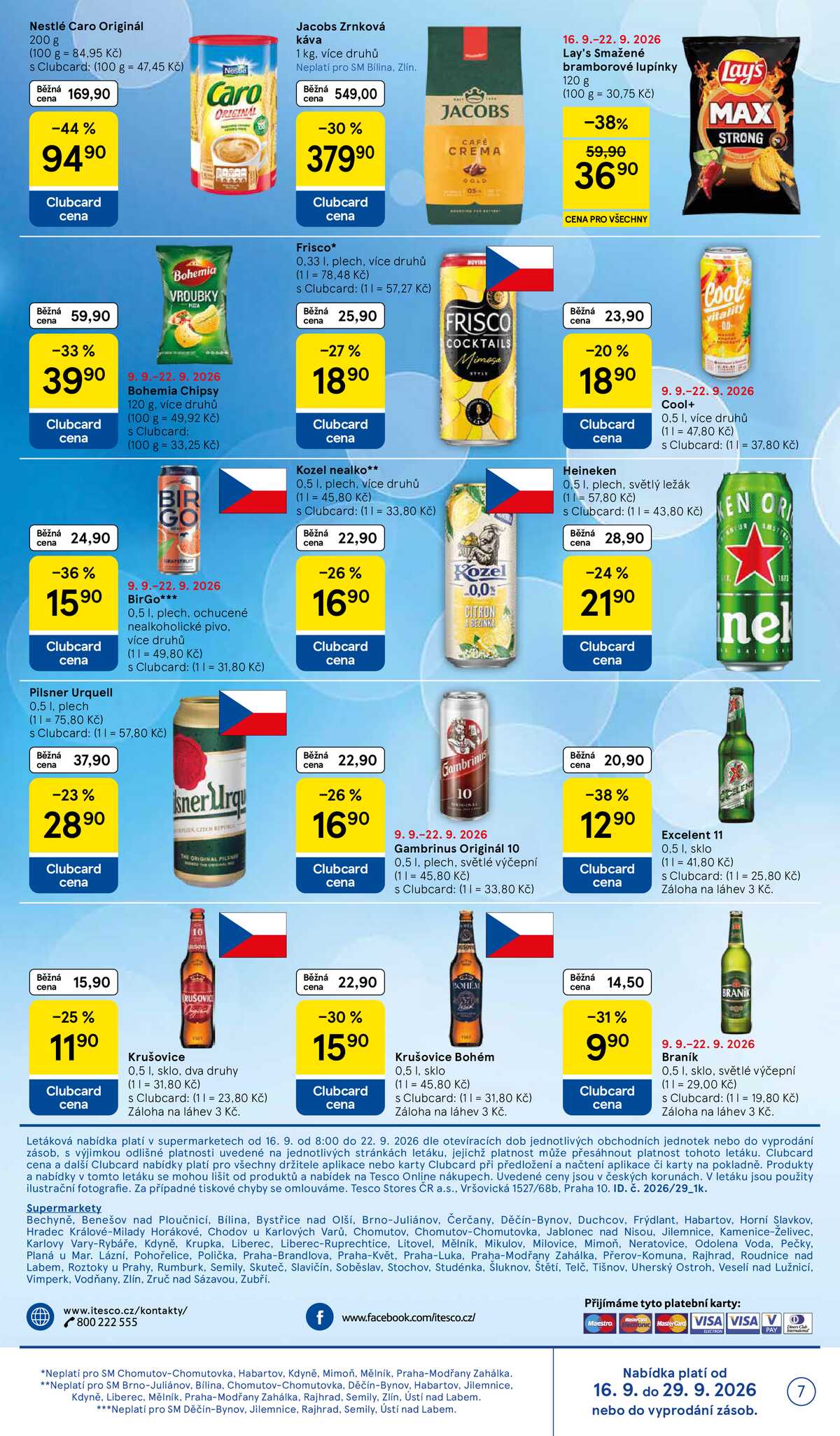 Tesco supermarkety od 16.9. do 22.9.2026 strana 7