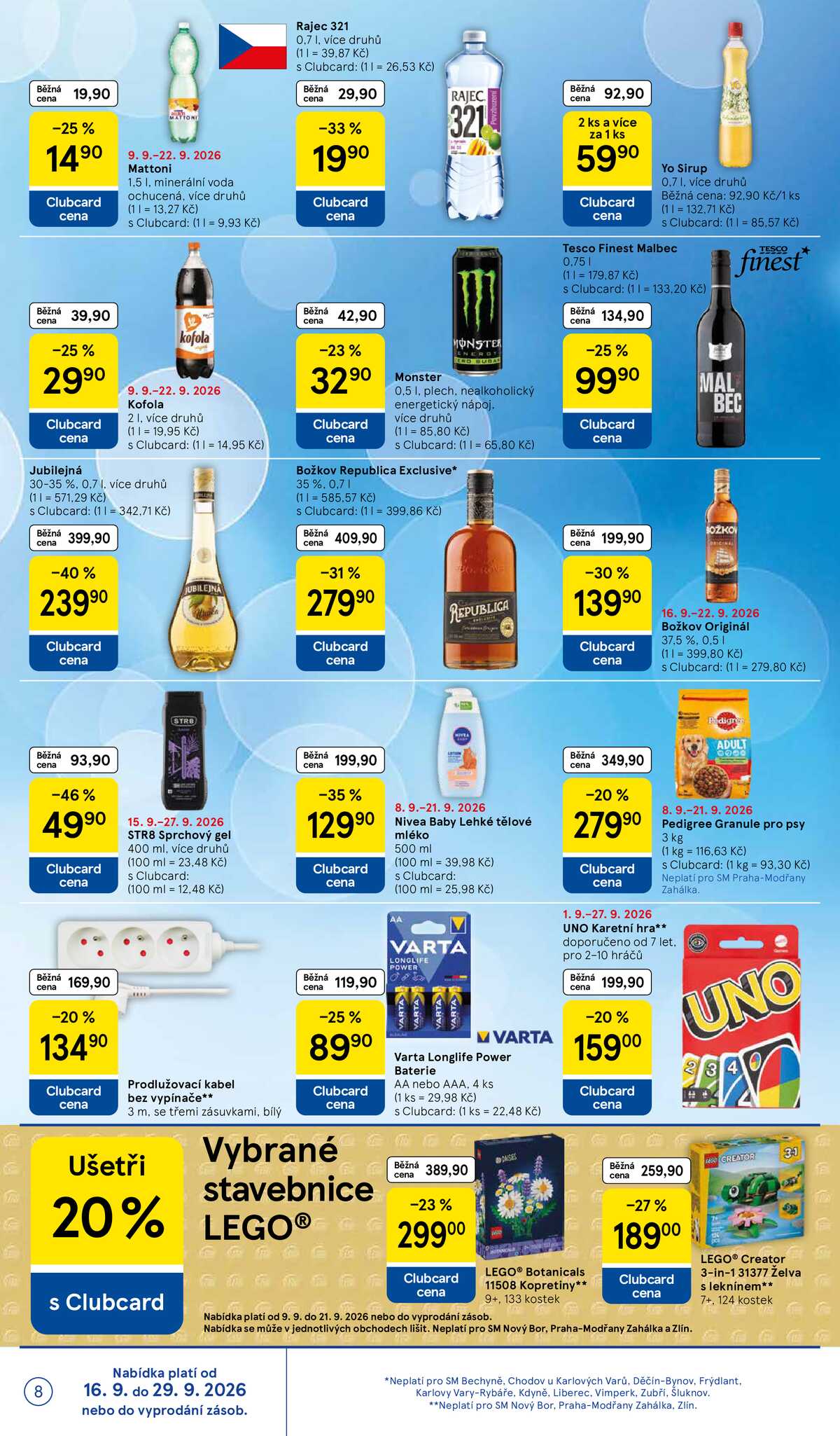 Tesco supermarkety od 16.9. do 22.9.2026 strana 8