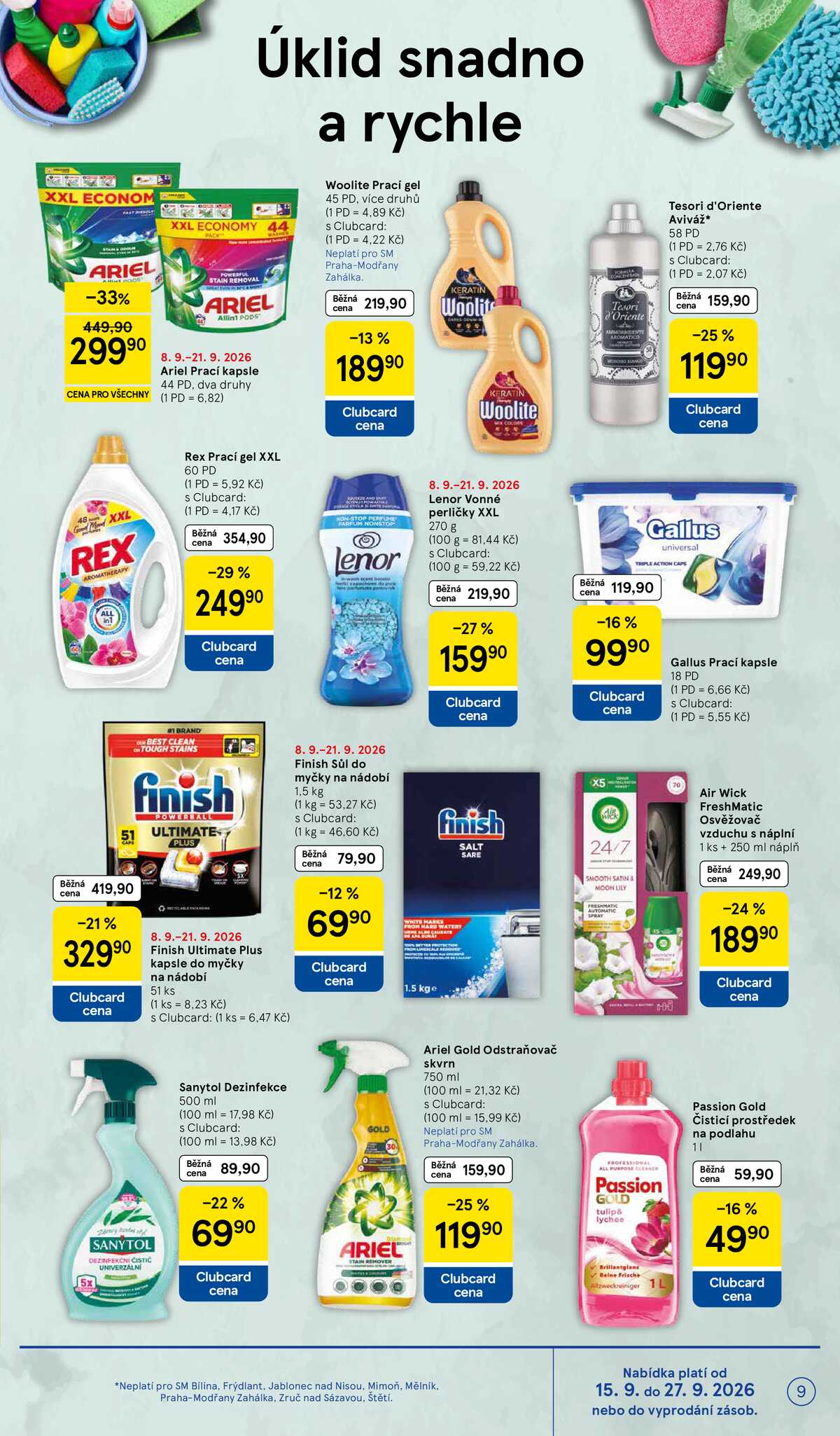 Tesco supermarkety od 16.9. do 22.9.2026 strana 9