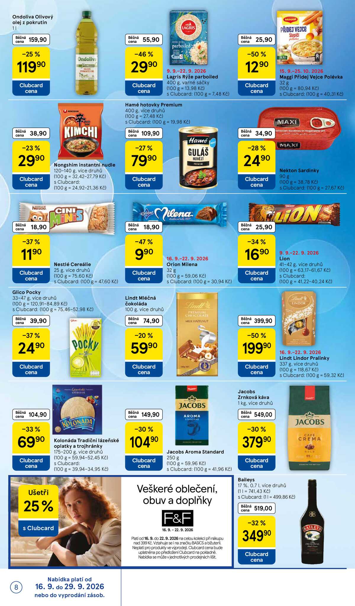 Tesco hypermarkety od 16.9. do 22.9.2026 strana 8