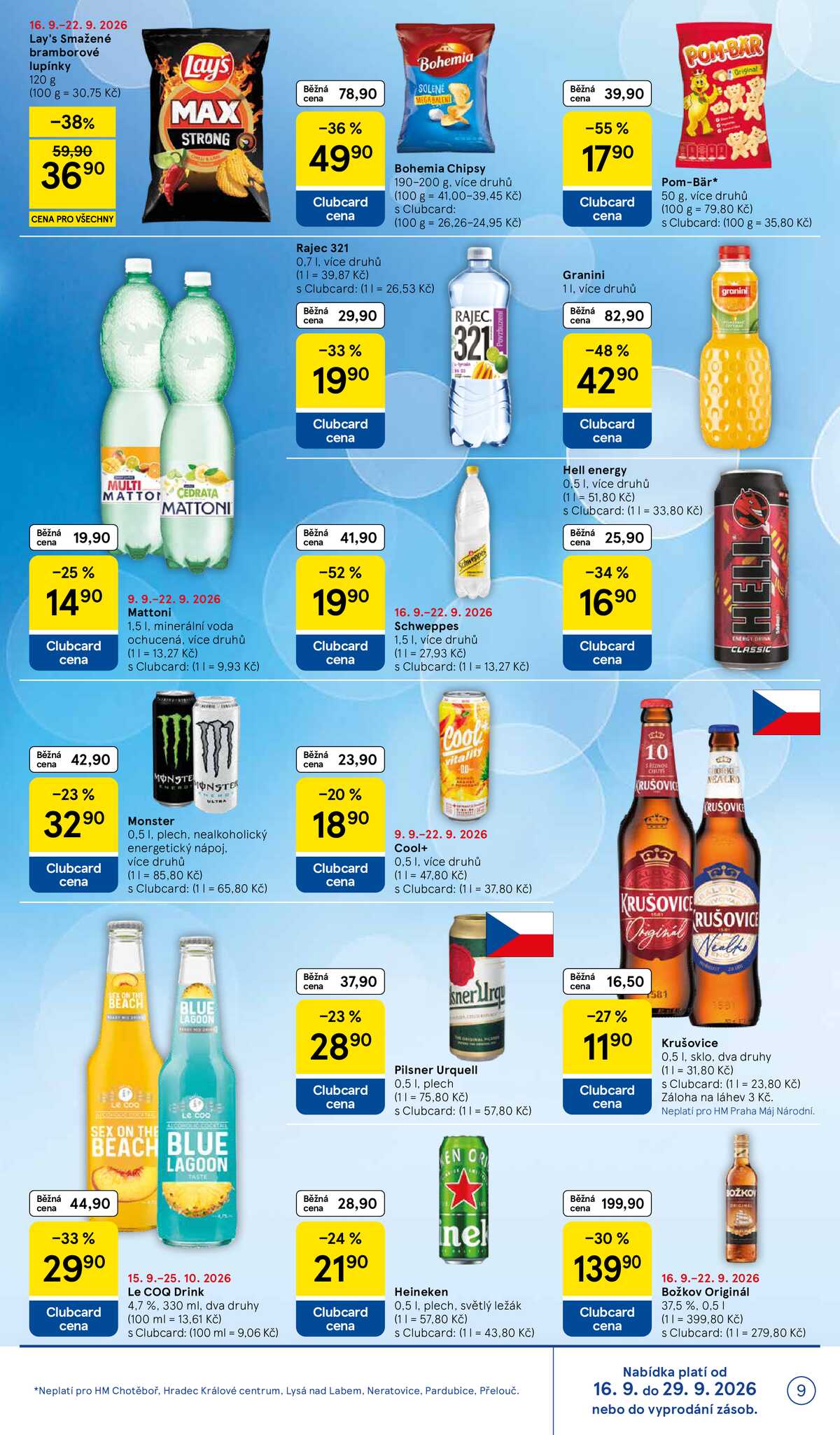 Tesco hypermarkety od 16.9. do 22.9.2026 strana 9