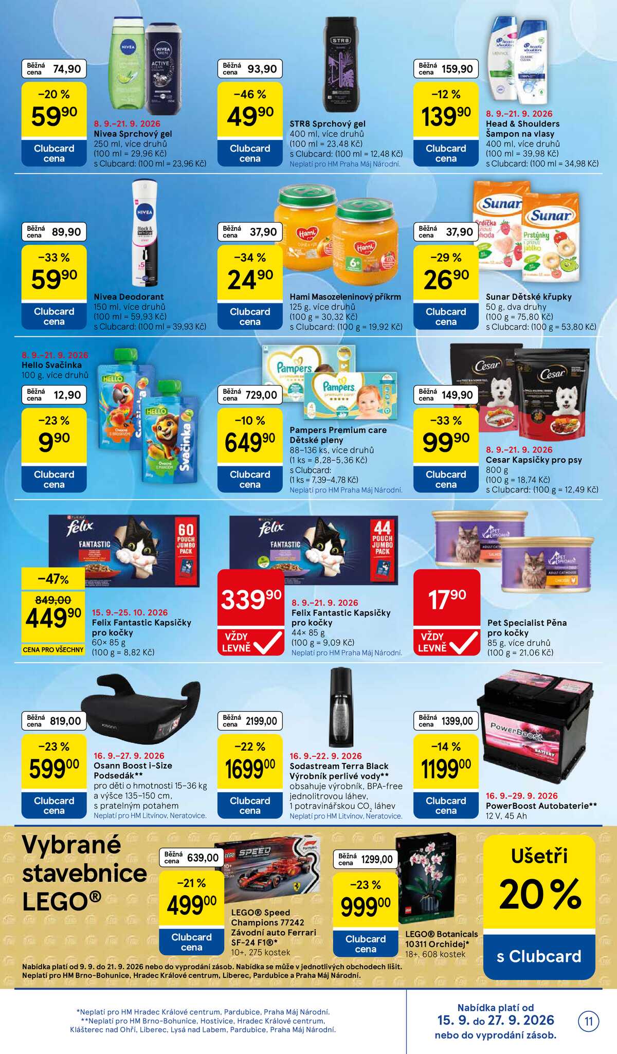 Tesco hypermarkety od 16.9. do 22.9.2026 strana 11