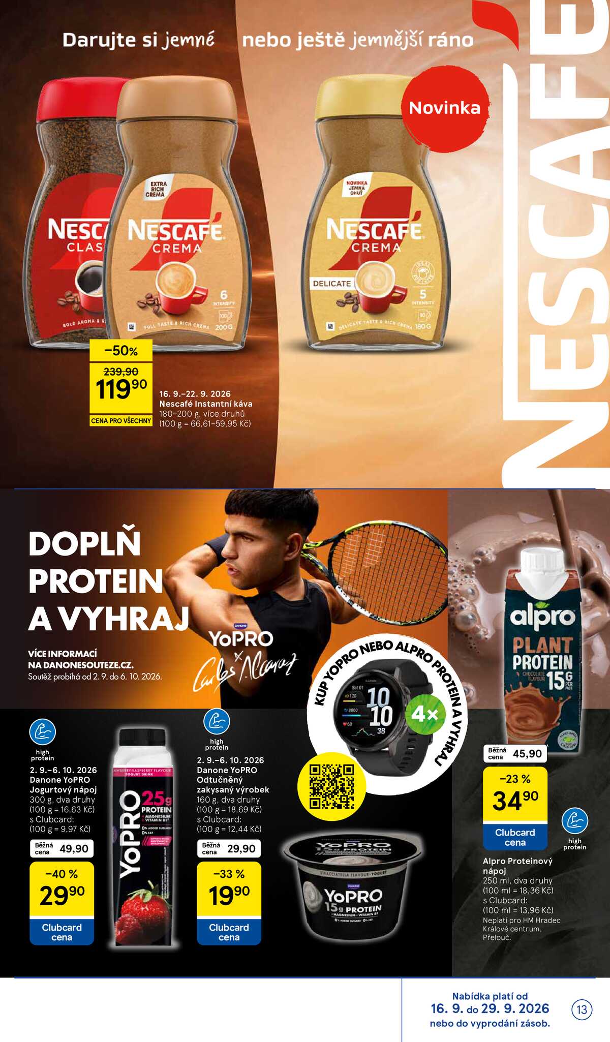 Tesco hypermarkety od 16.9. do 22.9.2026 strana 13