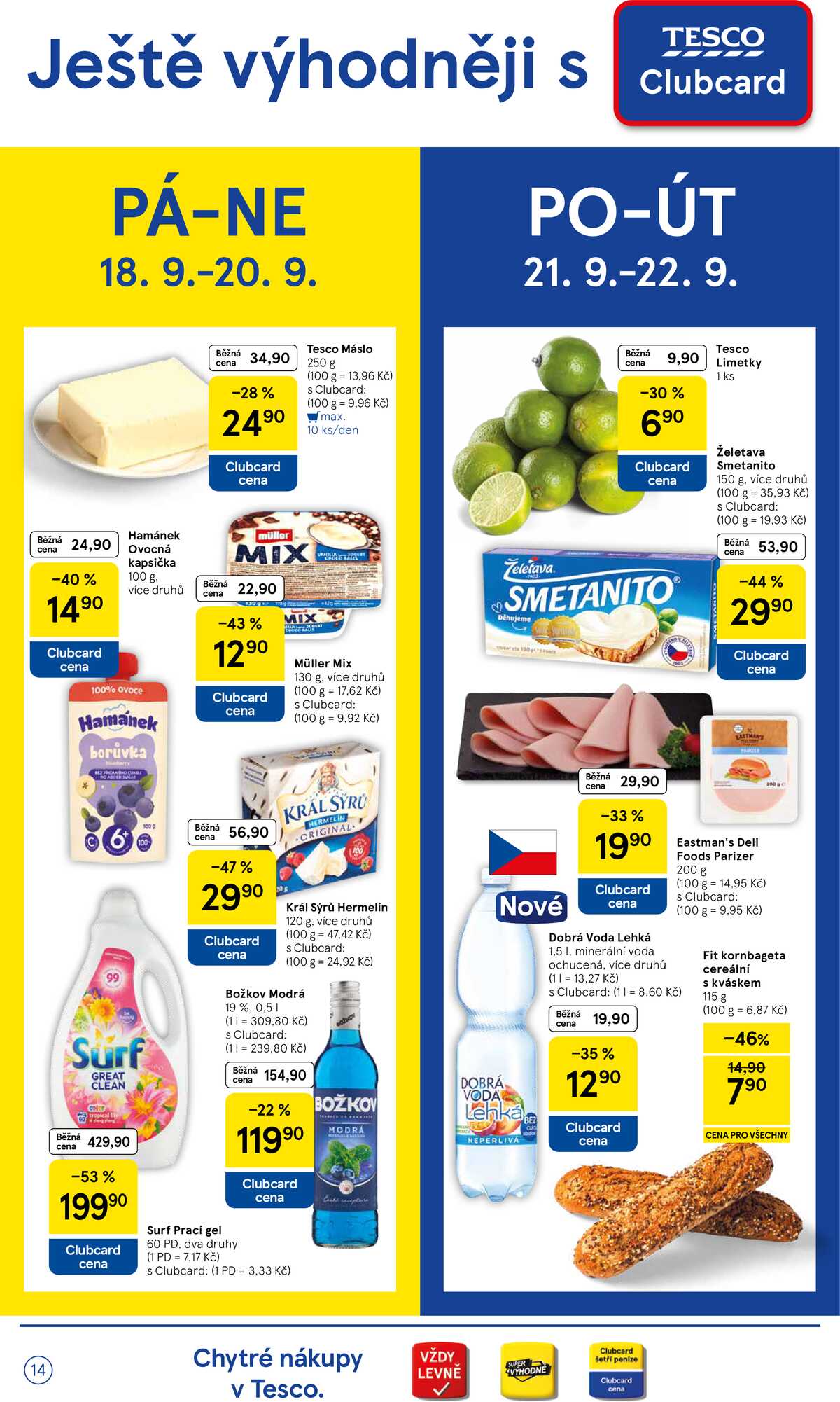 Tesco hypermarkety od 16.9. do 22.9.2026 strana 14