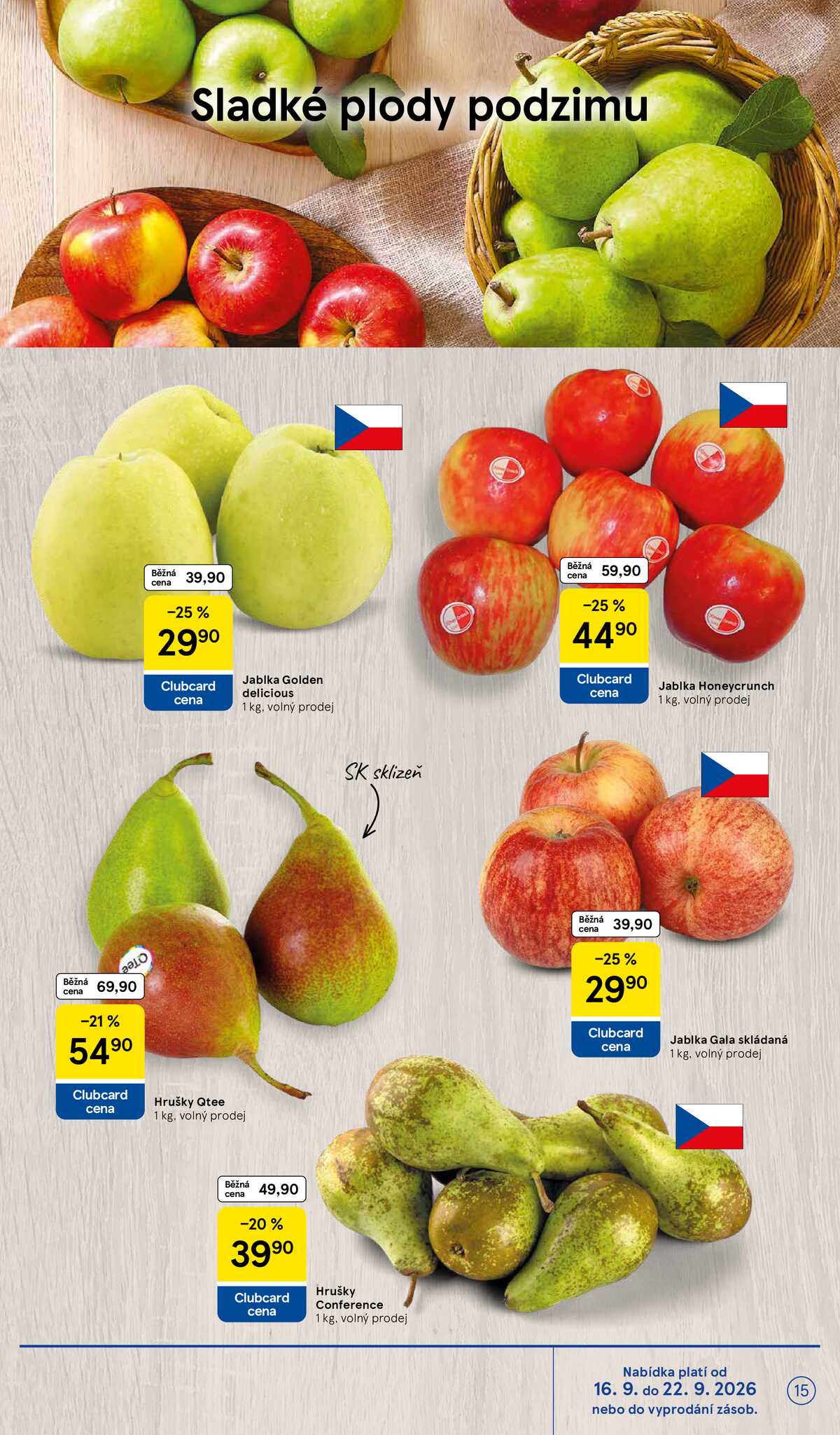 Tesco hypermarkety od 16.9. do 22.9.2026 strana 15
