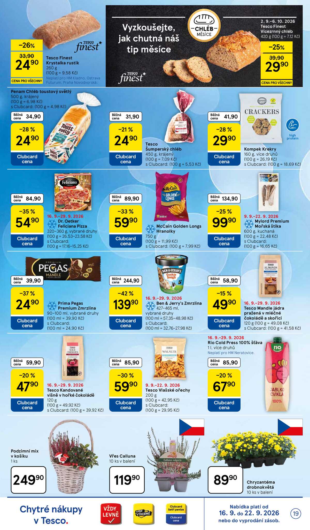 Tesco hypermarkety od 16.9. do 22.9.2026 strana 19