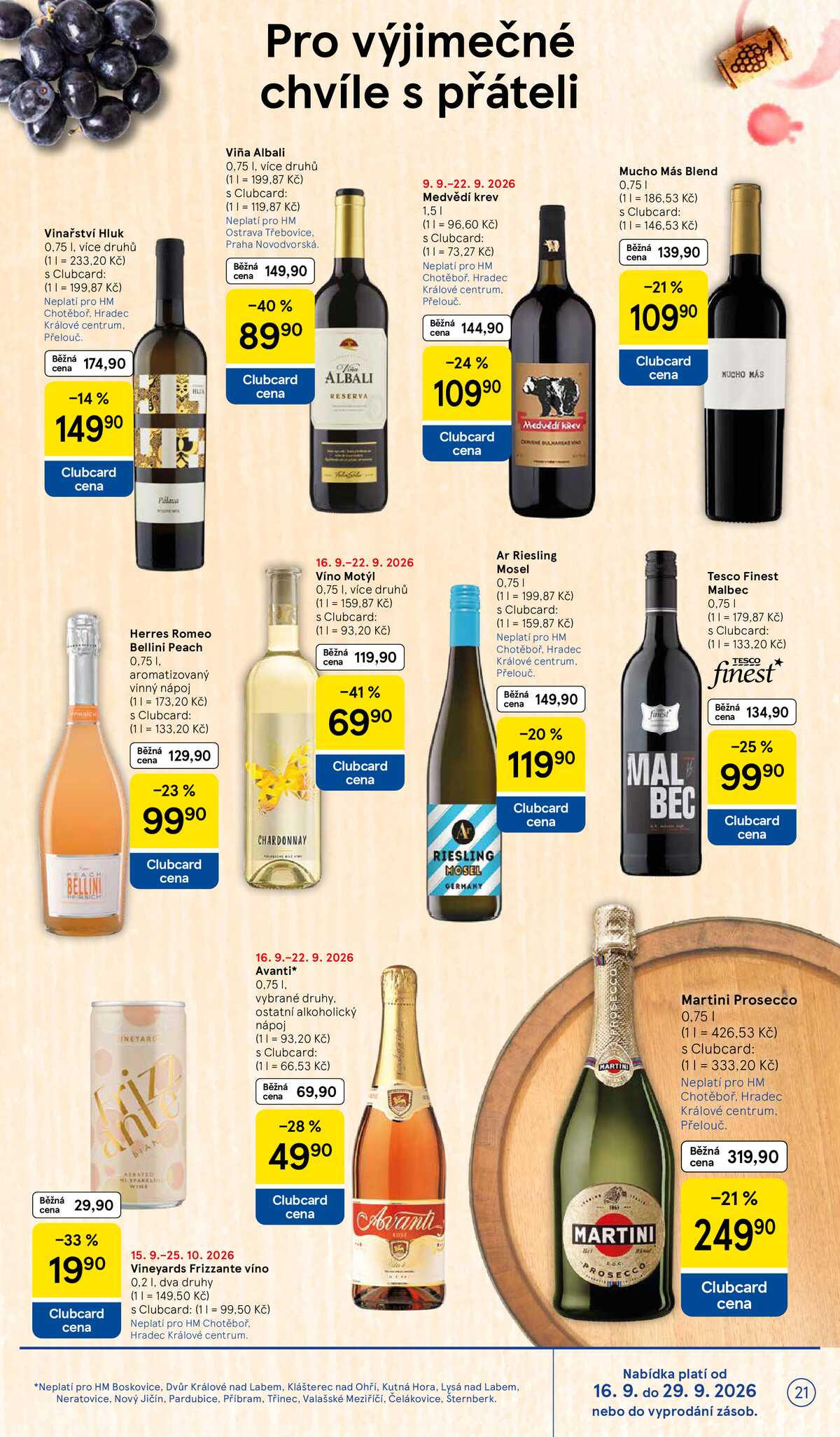 Tesco hypermarkety od 16.9. do 22.9.2026 strana 21