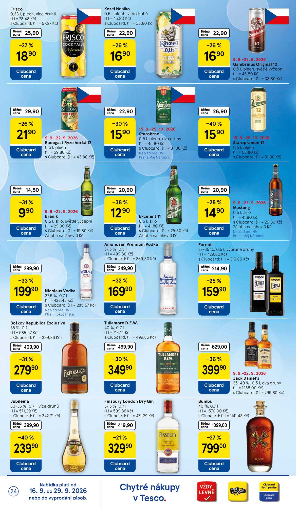 Tesco hypermarkety od 16.9. do 22.9.2026 strana 24