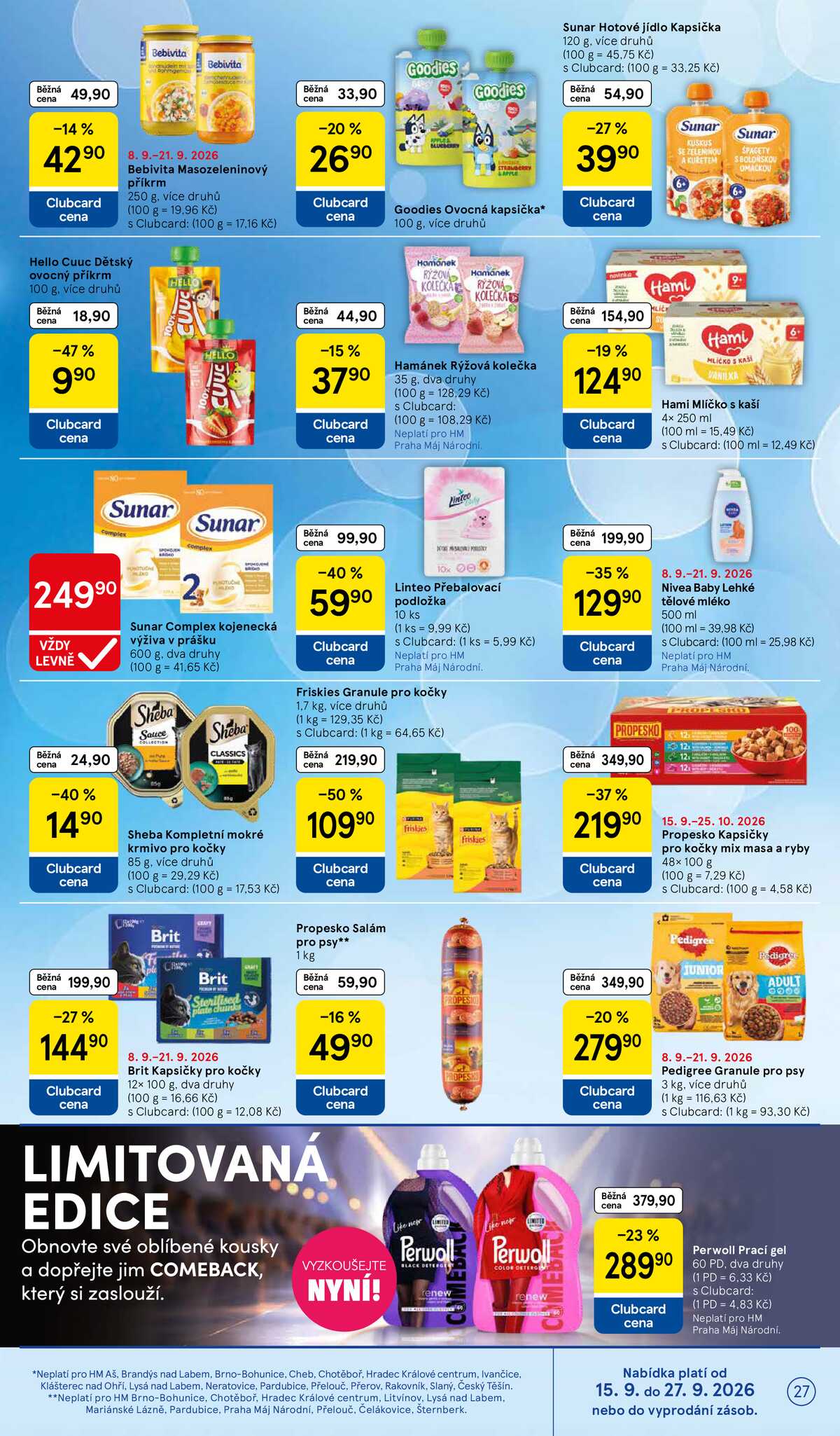 Tesco hypermarkety od 16.9. do 22.9.2026 strana 27