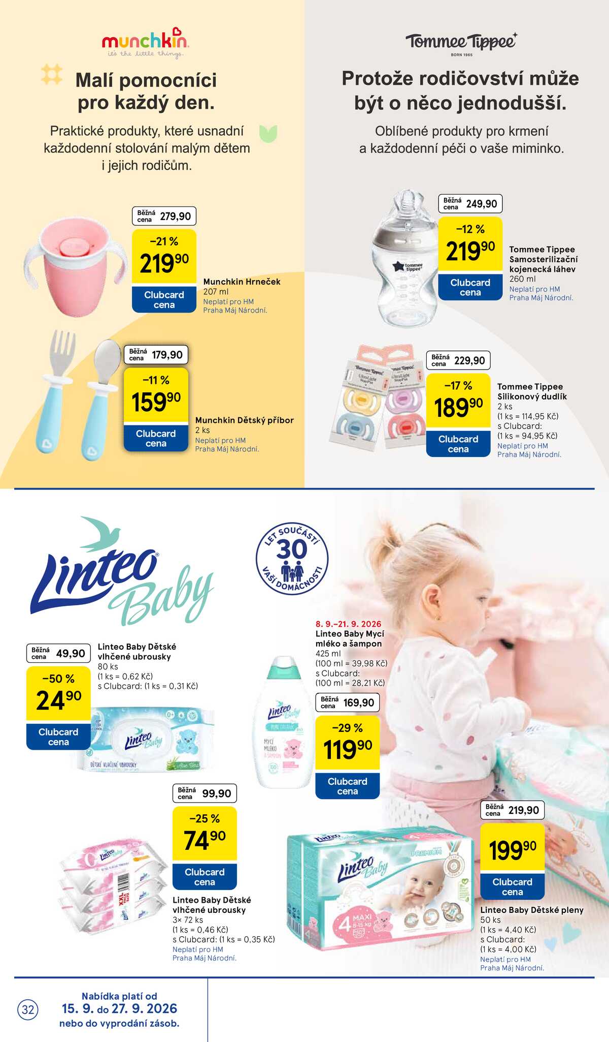 Tesco hypermarkety od 16.9. do 22.9.2026 strana 32