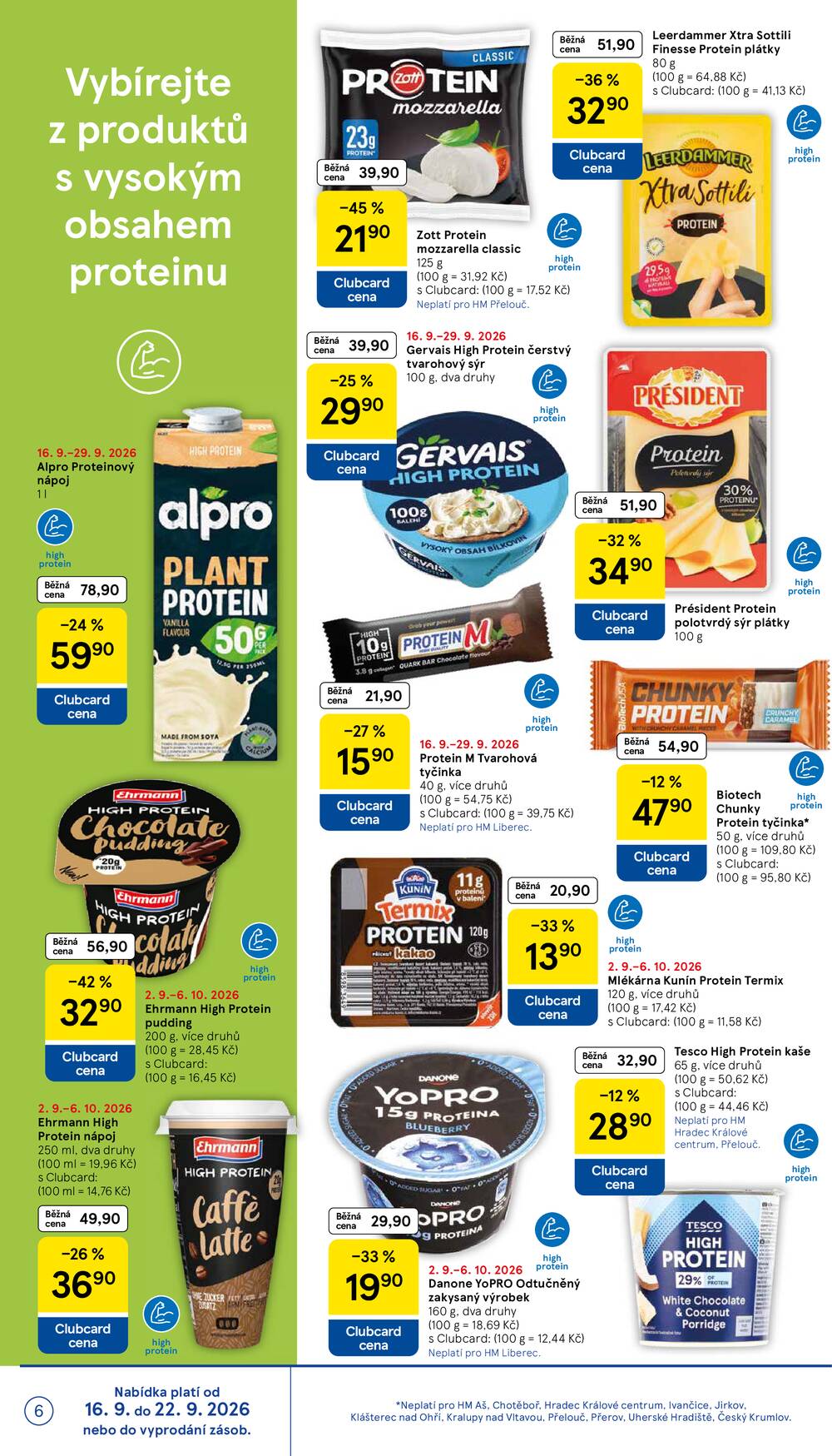 Leták Tesco - Tesco hypermarkety od 16.9. do 22.9.2026 - strana 6 Leták Tesco - Tesco hypermarkety od 16.9. do 22.9.2026 - strana 6