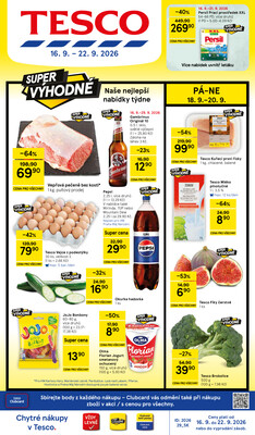 Tesco hypermarkety od 16.9. do 22.9.2026