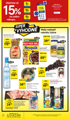 Tesco hypermarkety od 16.9. do 22.9.2026