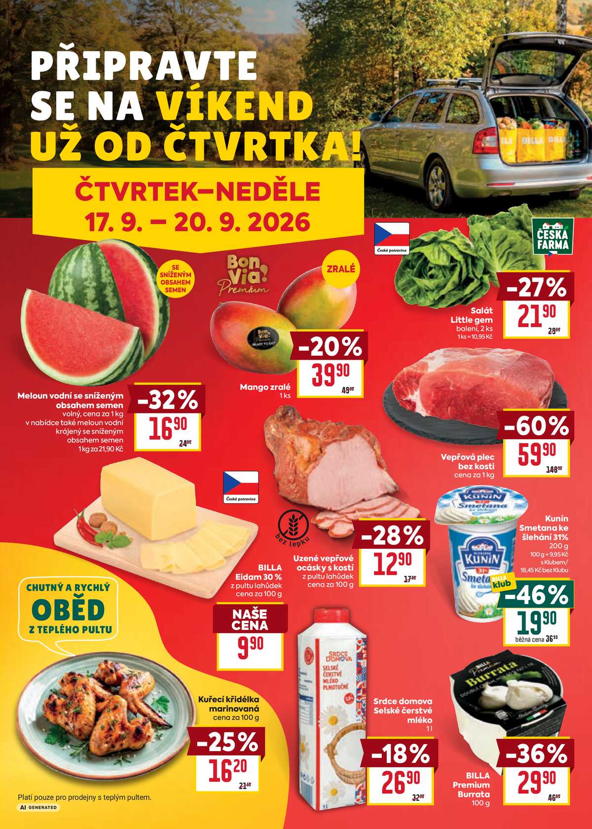 BILLA od 16.9. do 22.9.2026 strana 32