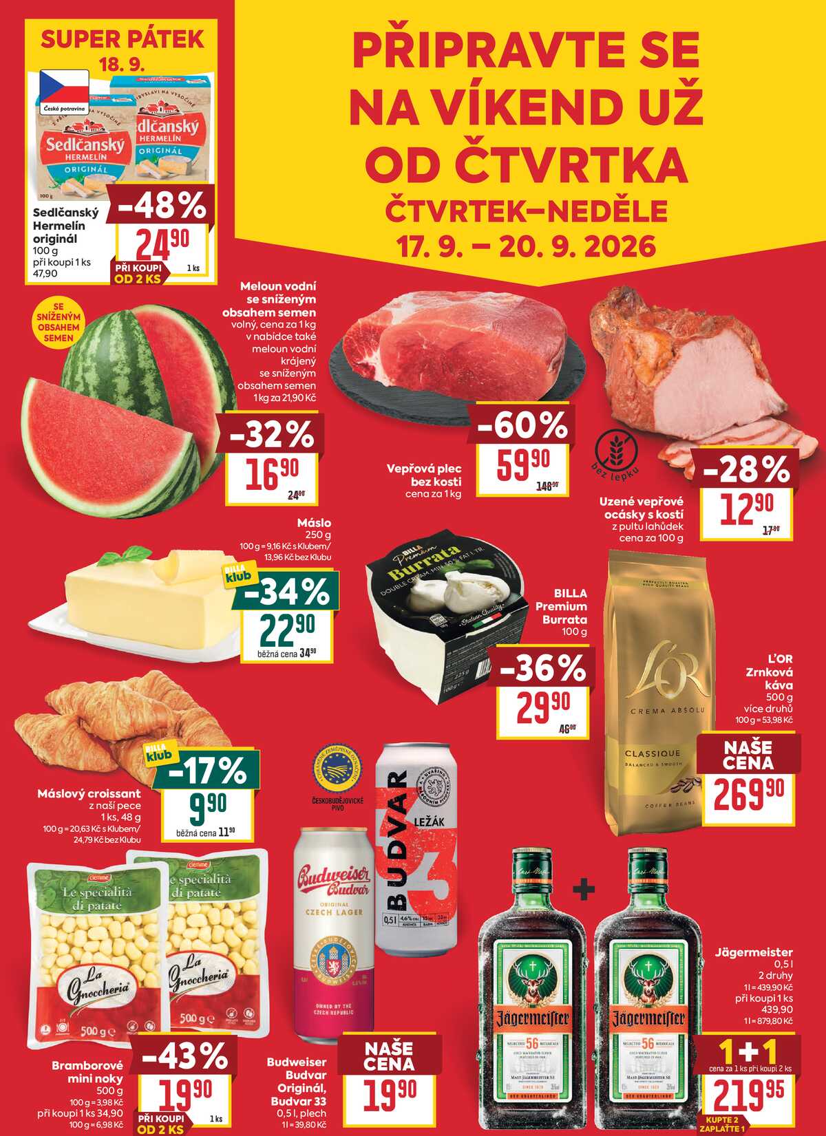 BILLA malý leták od 16.9. do 22.9.2026 strana 7