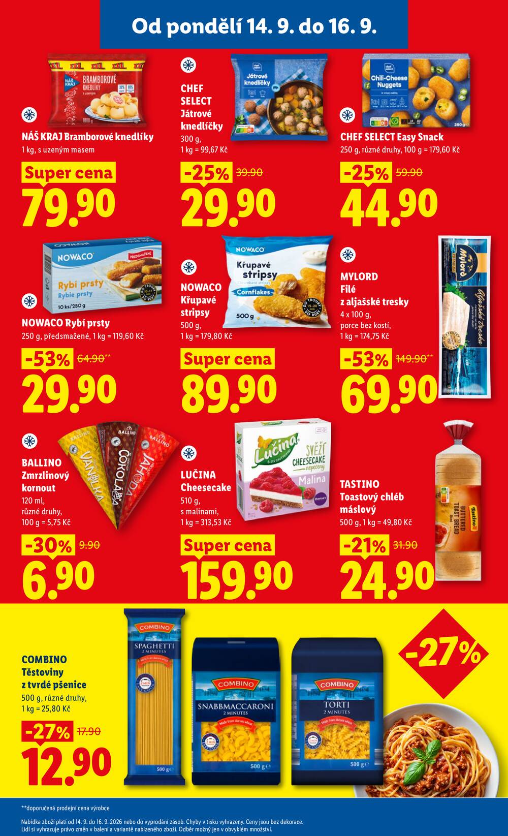 Lidl od 14.9. do 16.9.2026