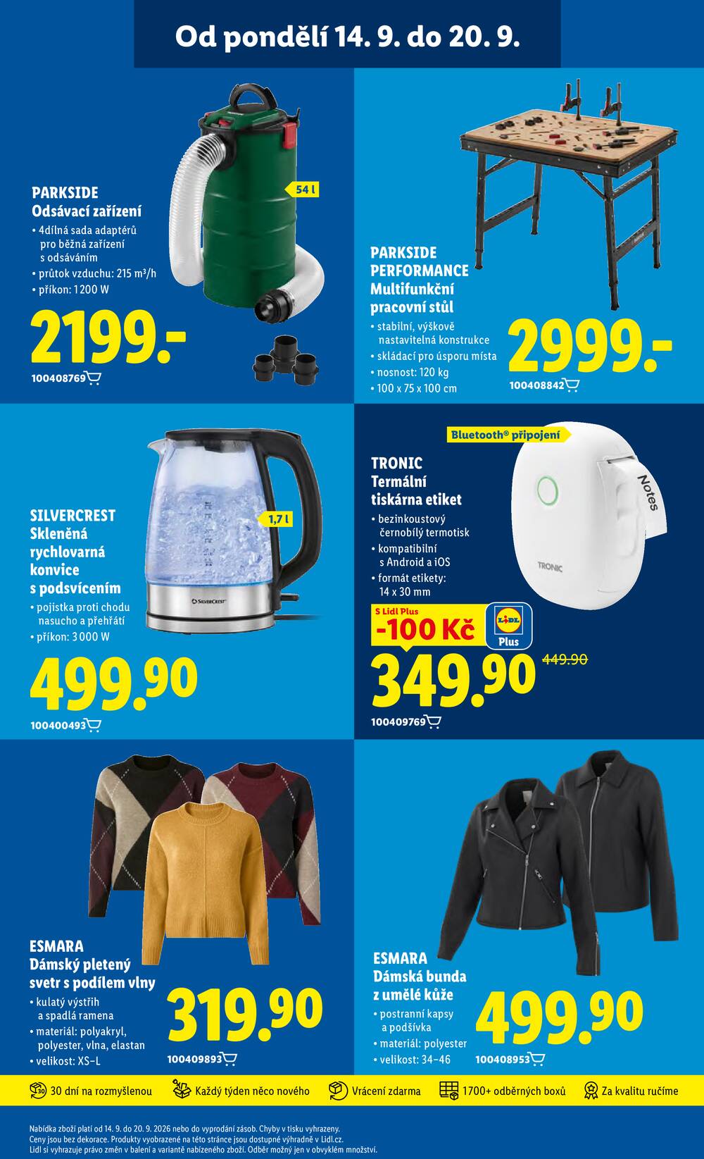 Lidl od 14.9. do 16.9.2026