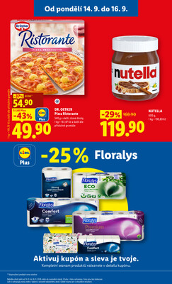 Lidl od 14.9. do 16.9.2026