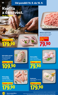 Lidl od 14.9. do 16.9.2026