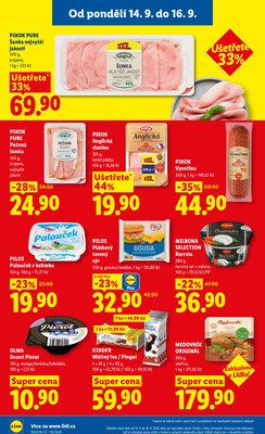 Lidl od 14.9. do 16.9.2026