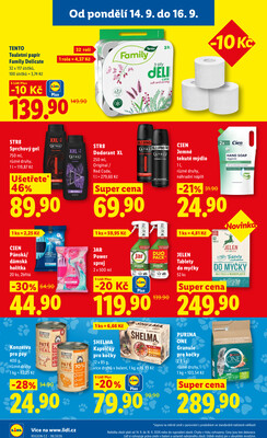 Lidl od 14.9. do 16.9.2026