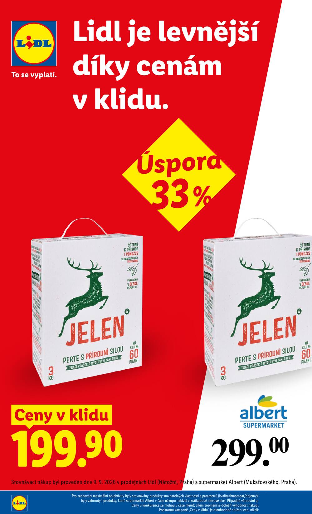 Lidl Čtvrtek od 17.9. do 20.9.2026